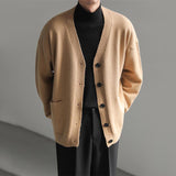 Men's Loose Casual Knitted Cardigan Jacket