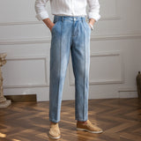 Mens Vintage Jeans Straight Leg Lounge Pants