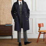 Casual Lapel Double-breasted Trench Coat