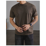 Men's Lyocell Skin-Friendly Crew Neck T-Shirt