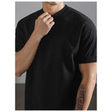 Men's Lyocell Skin-Friendly Crew Neck T-Shirt