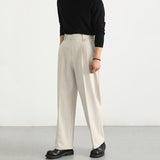 Italian Casual Straight-leg Loose Trousers