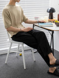 Cotton and Linen Loose Casual Wide-leg Pants