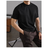 Men's Lyocell Skin-Friendly Crew Neck T-Shirt