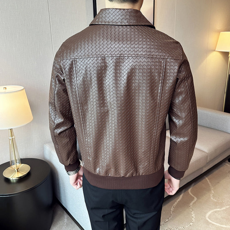 saferido British Style Men High-Grade Long-Sleeve Shirts/Male Slim Fit Business Casual Lapel Shirt Dress Shirt Tops Plus Size S-4XL