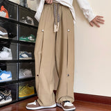 Loose Wide-leg Straight Leg Mopping Trousers