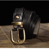 Top-grain Cowhide Genuine Leather Belt