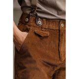 Men's Vintage Cargo Corduroy Overalls