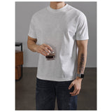 Men's Lyocell Skin-Friendly Crew Neck T-Shirt