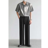 Loose Casual Short-Sleeved Shirt