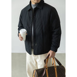 Collared Casual Lightweight Down Jacket