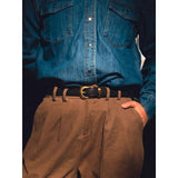 Italian Top-grain Cowhide Belt