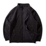 Men's Double-faced Velvet Jacket, Thickened Warm Winter Coat, Loose Casual Stand Collar