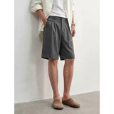 Breathable Linen-Feel Casual Dress Shorts