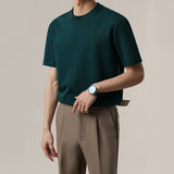 Casual Slim Fit Crew Neck T-shirt
