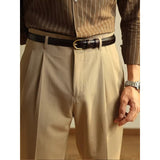 Leather Casual Men's Belt with Pin Buckle