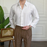 Men's Casual Slim Fit Business Formal Shirt