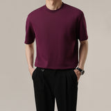 Casual Slim Fit Crew Neck T-shirt