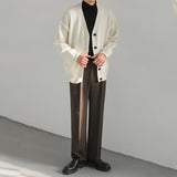 Men's Loose Casual Knitted Cardigan Jacket
