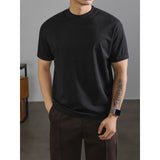 Men's Lyocell Skin-Friendly Crew Neck T-Shirt