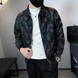 Men's Business Vintage Print Casual Jacket