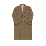British Simple Mid-length Coat