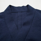 Japanese Style Large Slanted Breasted Waistcoat Vest Loose Thin Cotton Linen Vest