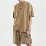 Men's Two Piece Vintage T-Shirt and Short Sleeve Shorts Sports Set