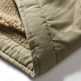 Men's Winter Fleece Cargo Jacket