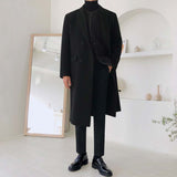 British Simple Mid-length Coat