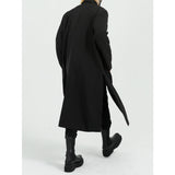Retro Solid Trench Coat