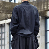 Irregular Long-sleeved Shirt