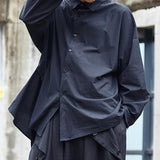 Irregular Long-sleeved Shirt