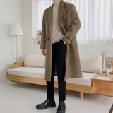 British Simple Mid-length Coat