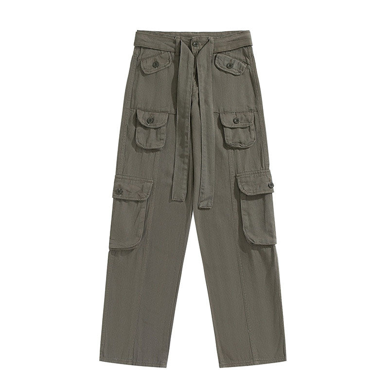 American Vintage Multi-Pocket Straight Cargo Pants – chicoud