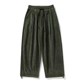 Retro Corduroy Straight Leg Lounge Pants