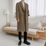 British Simple Mid-length Coat