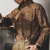 Men's Art Business Retro Loose Shirt