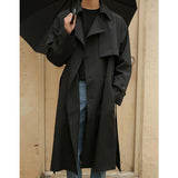 Double-breasted Mid-length Trench Coat