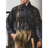 Men's Art Business Retro Loose Shirt