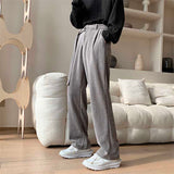 Vintage Draped Corduroy Wide Leg Pants
