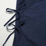 Japanese Style Large Slanted Breasted Waistcoat Vest Loose Thin Cotton Linen Vest