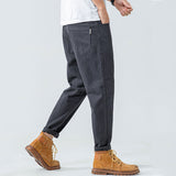 Men's Casual Slim Fit Stretch  Plus Size Harem Pants