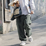 Men's Japanese Retro Casual Tapered Straight Pants