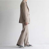 Men's British Trendy Casual Loose Blazer And Trousers
