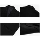 British Simple Mid-length Coat
