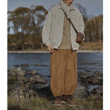 Retro Corduroy Straight Leg Lounge Pants