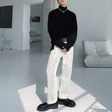 Men's Textured Turtleneck Knit Base Shirt