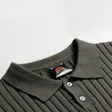 Men's Summer Short Sleeve POLO Shirt Knit T-Shirt