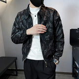 Men's Business Vintage Print Casual Jacket